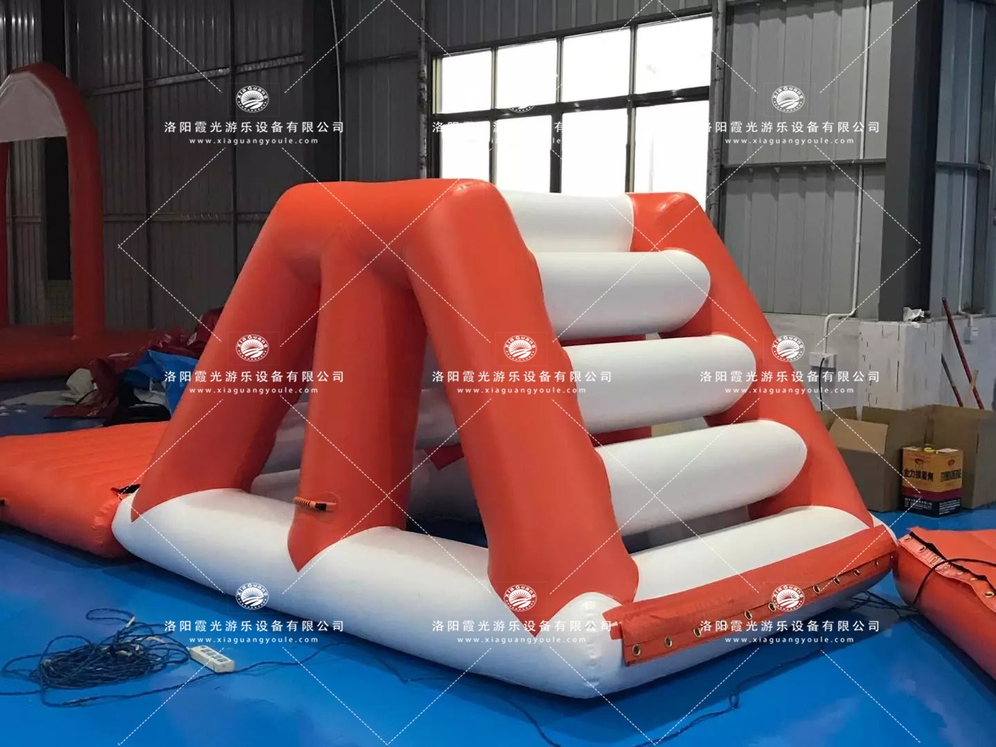 甘谷水上闯关设施